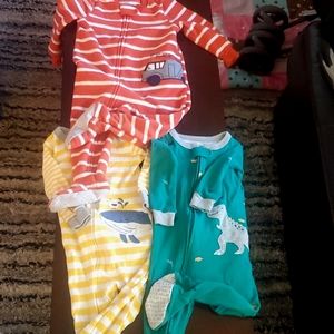 12 month boy pajamas bundle